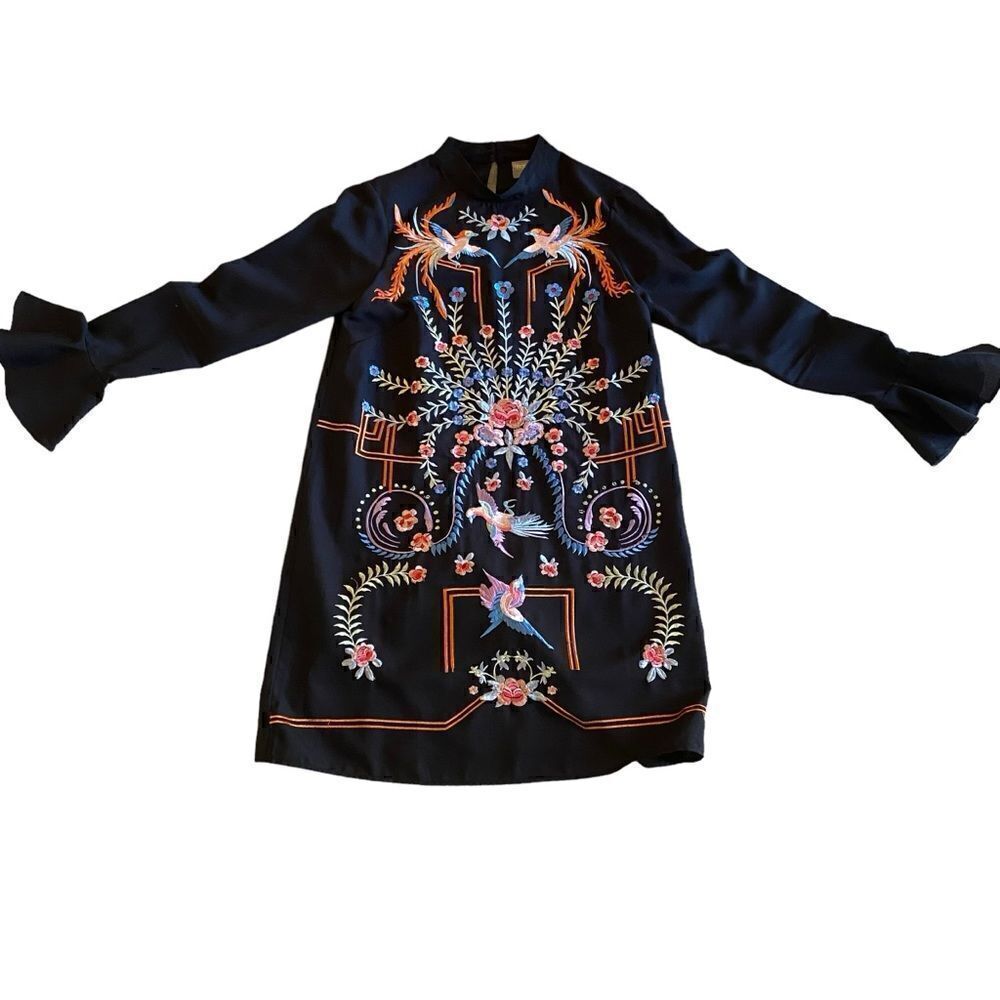 EUC ASOS Design Embroidered Mini Dress